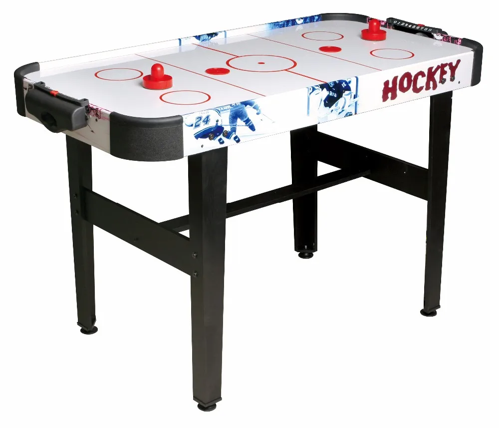 Fancy Wooden Table Game Air Hockey With Leg