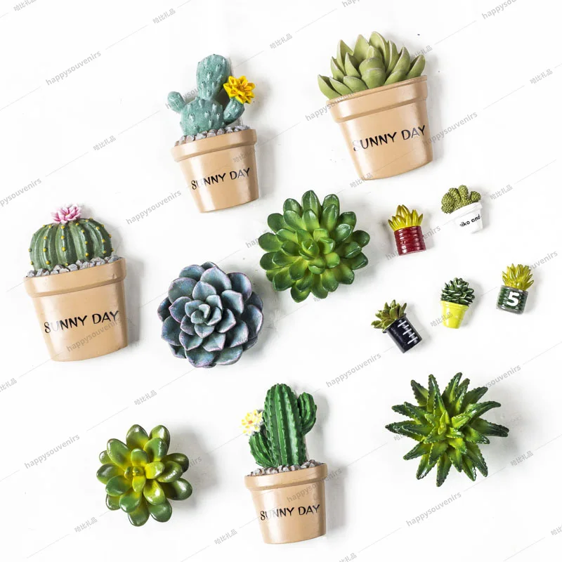 Wholesale 3d Green Plants Succulent Gifts Fridge Magnets For Fridge Buy Succulent Magnet Plant Magnet Fridge Magnet Plant Product On Alibaba Com