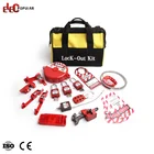 Security Lockout Industrial High Security Portable Lockout Tool Set Safety Electrical Lockout Tag Out Kit