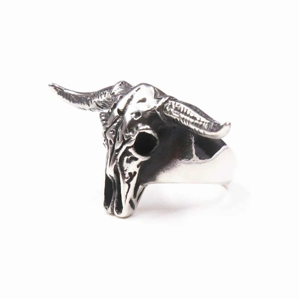 deer skull ring