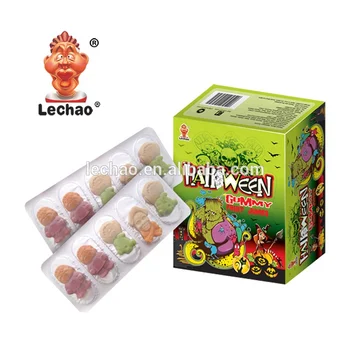 Halloween Fruit Sweets Gummy Candy Festival candy products halal Jelly Candy