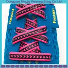 100% 100 Polyester Shoe Laces Factory Directly 100% Polyester Flat Fashion Shoe Laces Custom Shoelace Belt