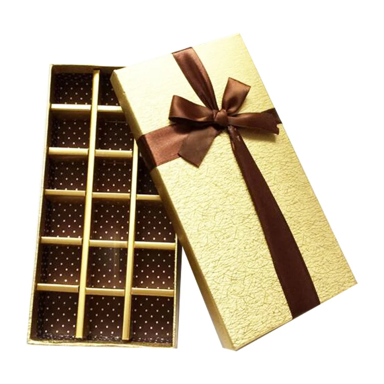 chocolate gift box wedding invitation