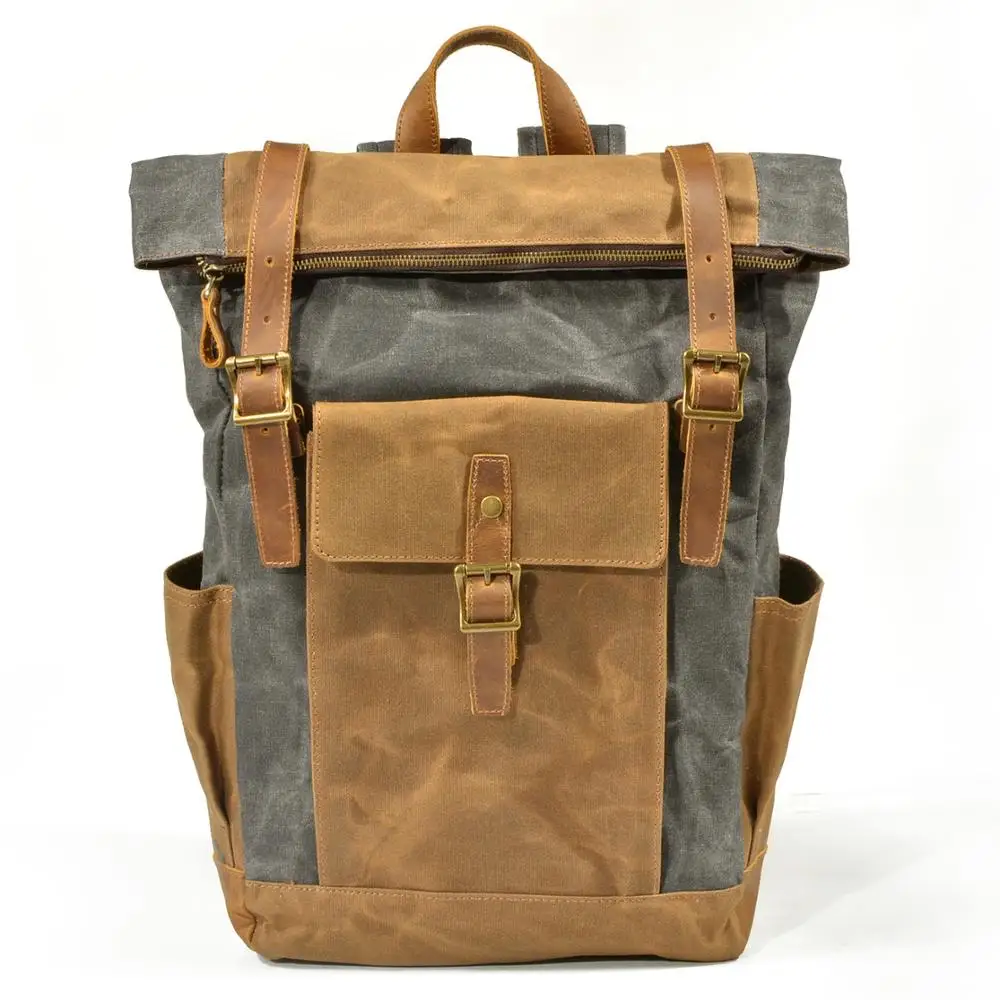 Buy Military Backpack Canvas,Leather 