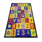 Kids Floor Mats Living Room Modern Geometric Pattern Cleaning Polyester Kids Floor Mats