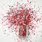 Glitter Suppliers Bright Rainbow Candy Sparkle Dot Shapes Chunky Glitter Confetti For Nail Art Fabric