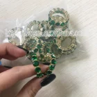 Cz Cz Ring Wholesale Candy Multi Color Round Shape Prong Setting Zirconia Cz Rings For Women