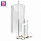 Perforated Clear Plastic Garment Cover On Roll