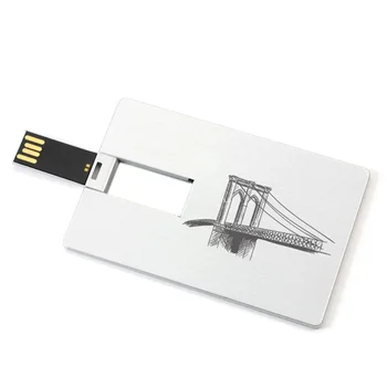8Gb 16Gb 32Gb 64Gb Credit Card Usb Flash Drive Customized Pen Drive Personalized As Your Logo Photo Design Pendrive
