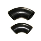 Black Steel Pipe Pipe Elbow Black Paint Carbon Steel Elbow Pipe Bend Pipe Joint
