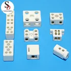 Ceramic Block High Frequency Long Short 2 3 5 6 8 Poles Ceramic Terminal Block