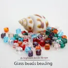 Bracelets Beads Wholesale Assorted Colors 5601 Cube Crystal Bracelets Gemstone Beads For Jewelry Making