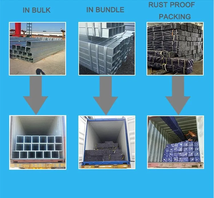 square steel pipe packing