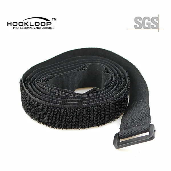 Customized adjustable hook and loop nylon pallet strap belt buckle