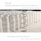 Soft Bed Bed Mattress Mattress Royal Soft 5 Star Hotel Bed Compressed Latex Pillow Top Pocket Spring Mattress