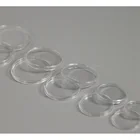 Plastic Coin Plastic Coin Capsule Medallion Display Case Plastic Coin Collecting Case Large Plastic Clear Capsules