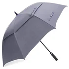 Golf Quality Umbrella Custom Logo Double Canopy Windproof Golf Umbrella