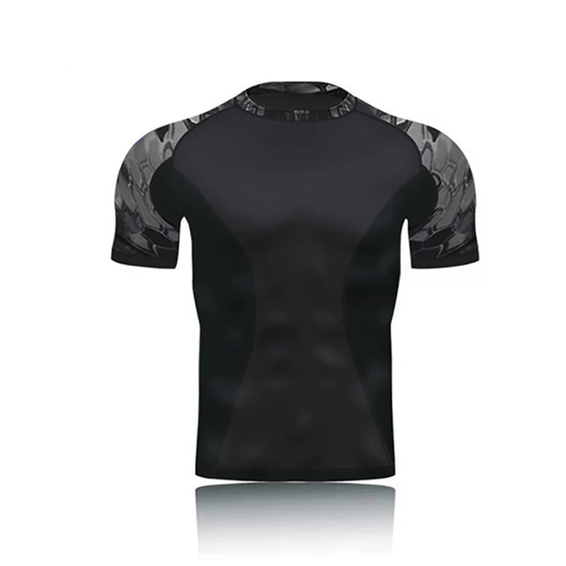 Outdoor Sport Camo T-shirt Stitching 
