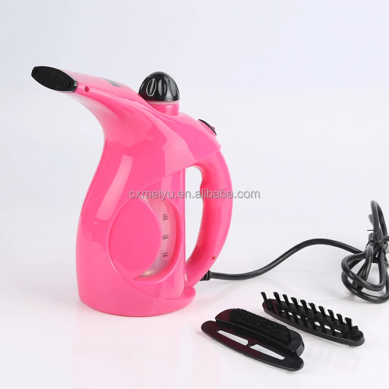 clothes steamer pink