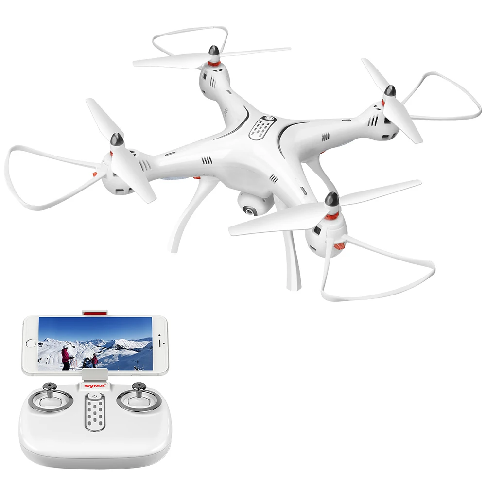 Drone with Camera HD Rc Helicopter Quadcopter 2.4G Professional Dron X8SW Wifi 