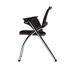 School Folding Chair Writing Chair Adjustable Armrest Classroom School Folding Study Student Chair With Writing Pad