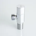 Cock Valve Brass Valve China Manufacturer Brass Body Zinc Handle Water Inlet Angle Cock Valve For Basin Sink