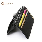 Wallet Men New Flip Magic Wallet With Zip Coin Pocket Young Man Slim Wallet
