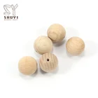 10mm Beads Wood Environment Wholesales 10mm Round Wooden Beads
