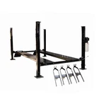 Post Car 4 Post Garage Lift Low Ceiling Best 4 Post Car Parking Hydraulic Lift With Casters 9000 Lb For Garage