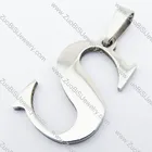S Jewelry High Quality Fashion S Charm Jewelry Stainless Steel Fashion Letter S Pendant Jewelry