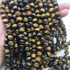 Beads Wholesale Natural Stone Beads Of Tiger Eye A Quality 10mm