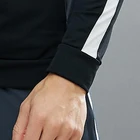 Sports Jackets Wholesale Latest Design Sports Bodybuilding Mens Color Block Slim Fitness Training Track Jackets