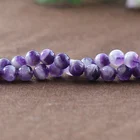 Gemstone Beads Joacii Natural Fancy Amethyst Loose Gemstone Beads