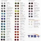 Gems Rhinestones Rhinestones And Crystals Wholesale Ss6 Ss8 Ss10 Ss16 Ss20 Ss30ss34 Ss40 Gems Crystals And Real Rhinestones