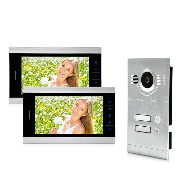 4 Fil Vidéo Türsprechanlage interphone 170 degrés HD Résolution WLAN 