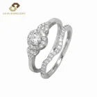 Engagement Wedding Rings Luxury Bridal Prong Set Designs Engagement Diamond Wedding Ring Women