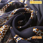 Scarf Chiffon Animal Printed Silk Scarf Square Silk Chiffon Scarf