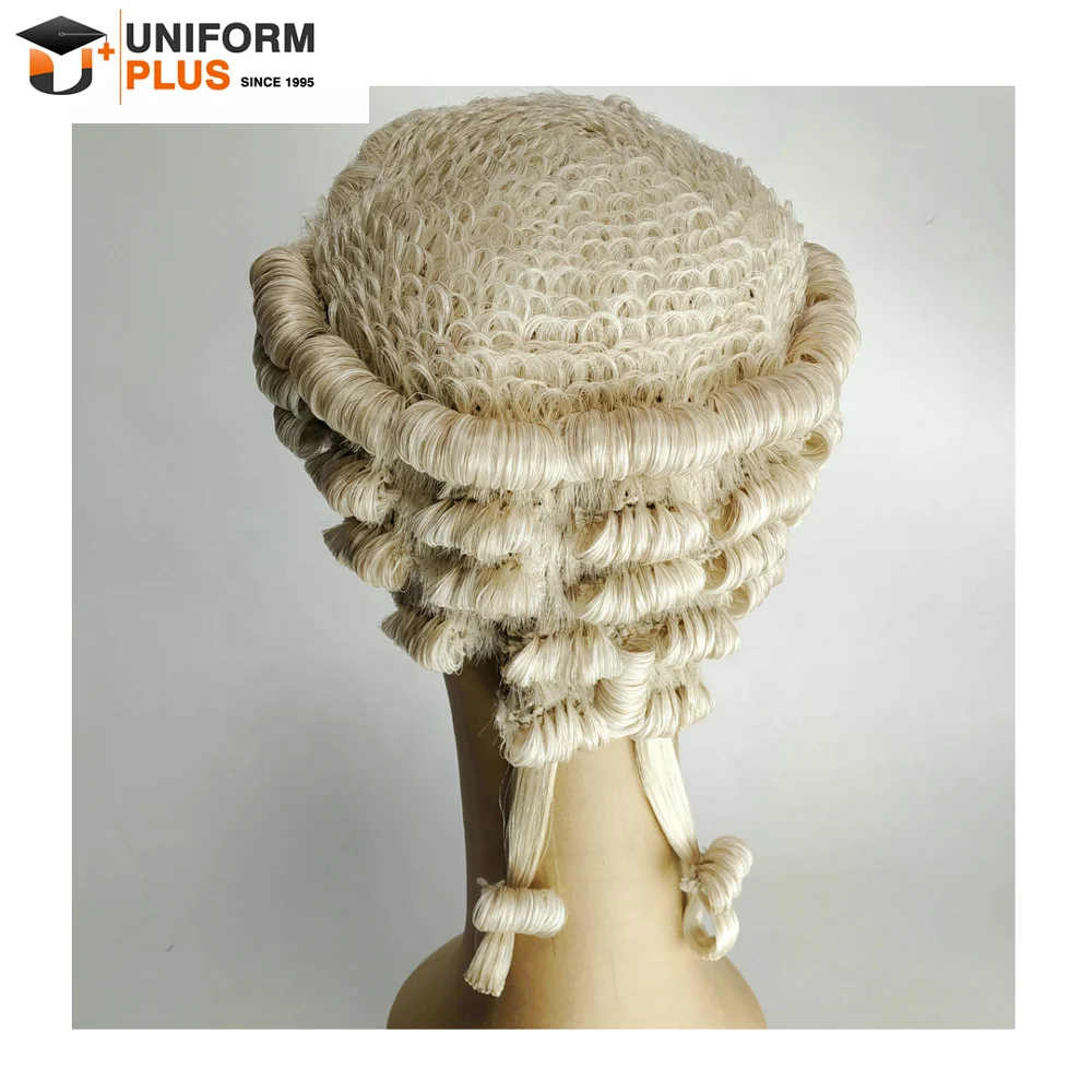 High Quality 100% Horse Hair Traditional Court Legal Wear Judge Lawyer  Barrister Wig - Buy Lawyer Wig,Judge Wig,Barrister Wig Product on  
