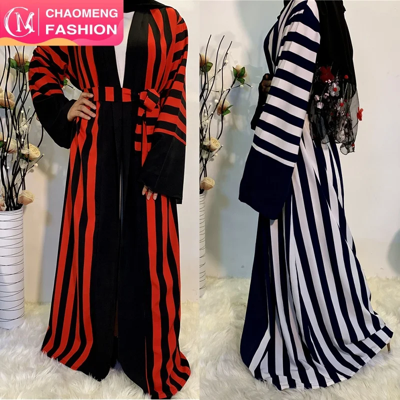 1755#fashion Chiffon Abayas Design For 