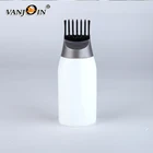 Dye Applicator Comb Hair Dye Bottle Applicator Brush Dispensing Salon Hair Coloring Dyeing Bottle