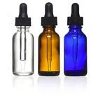 Amber Bottle Bottles 15ml Bottle Clear Blue Amber Green 15ml 30ml 60ml 120ml Boston Round Glass Dropper Bottle 1oz 2oz 4oz 8oz 16oz Essential Oil Bottles