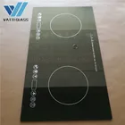 Glass Ceramic Glass For Cooktop High Temperature Heat Resistant Black Ceramic Glass For Cooktop Covers