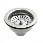 Drain Drainer Standard Drain Strainer Ningbo Jutye 110mm Plastic Stainless Steel Sink Strainer Drain Basket Waste Drainer UK AU Standard In Sink Dish Drainer