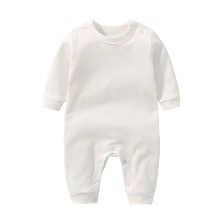 manufacturer Cotton Knitted Baby Boy Spring Clothes Romper Autumn  Sleep  Custom Print Unisex OEM