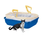 Cat Litter Box Liners 30 Count Drawstring Cat Waste Liners