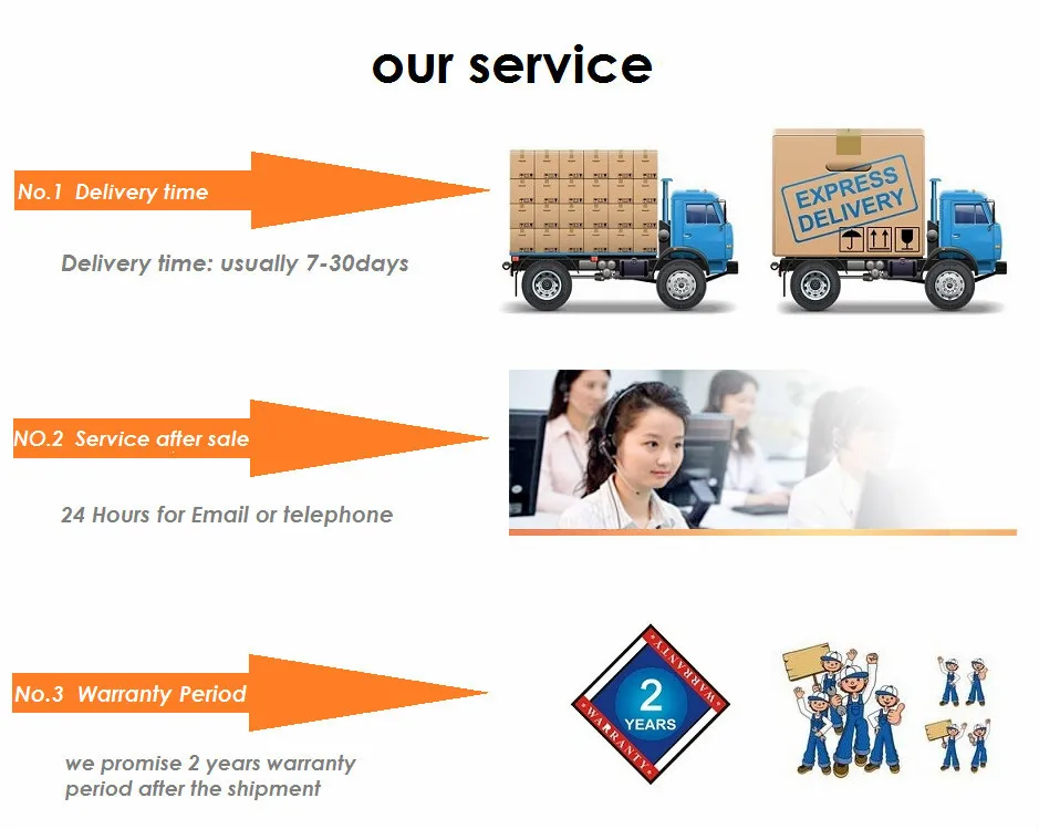 our service