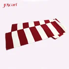 Scarfs Red Scarf Sustainable Scarfs Tactical Stripe Suppliers Red And White Striped Scarf