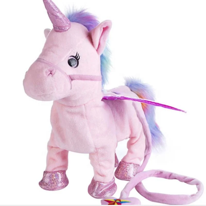 walking and talking unicorn toy