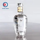 Glass Bottles Round Shape China Botellas De Vidrio Para Licor Empty 750ml Spirit Liquor 500 Ml Glass Bottles
