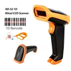 Speed Code Scanner Barcode RD-S3 High Speed Handheld 1D Wired CCD Barcode Scanner Bar Code Reader